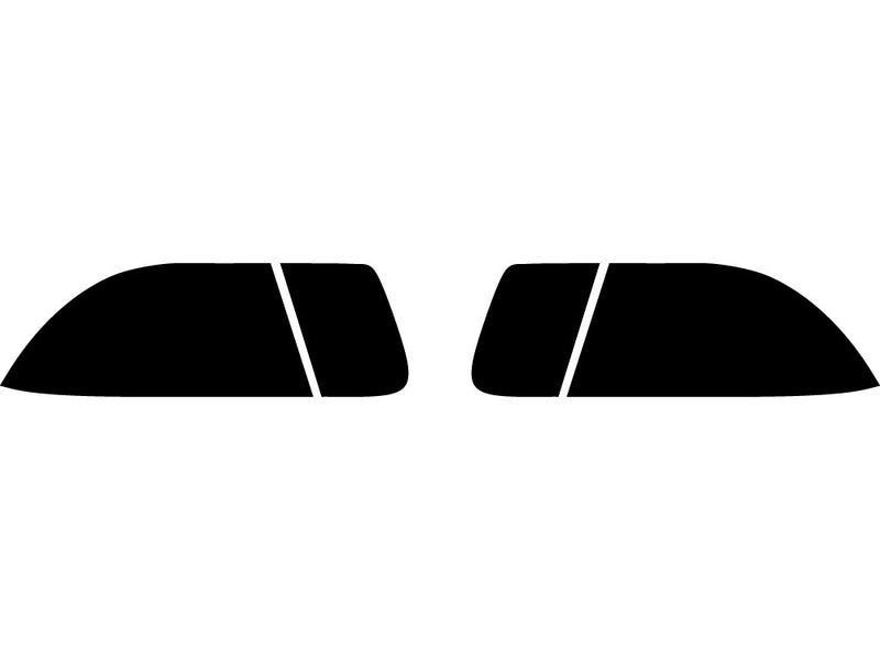 9-3 Precut Tail Light Tint Diagram