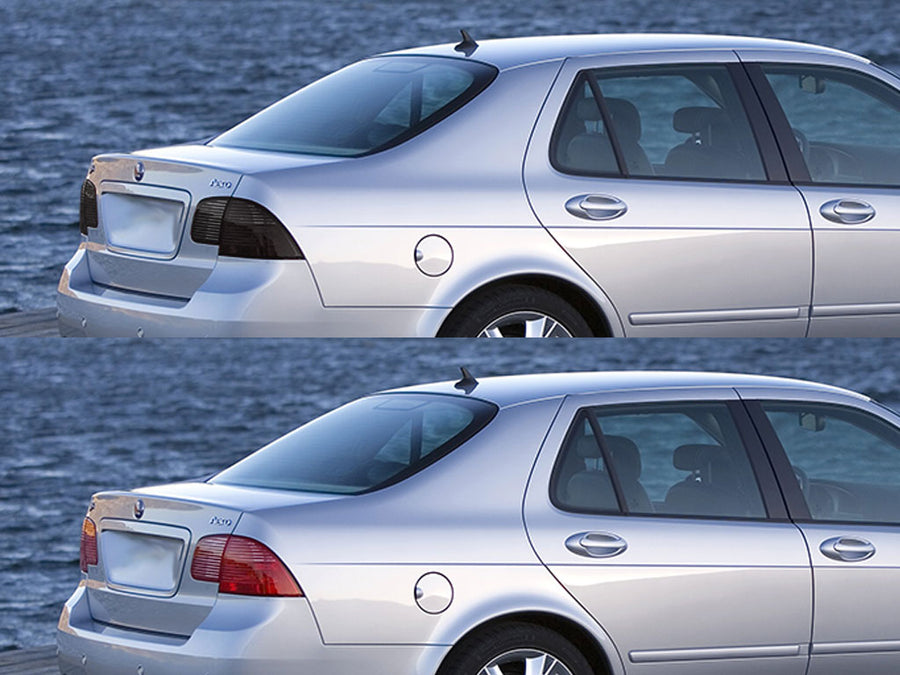 9-5 (sedan) Before and After Smoked Taillights