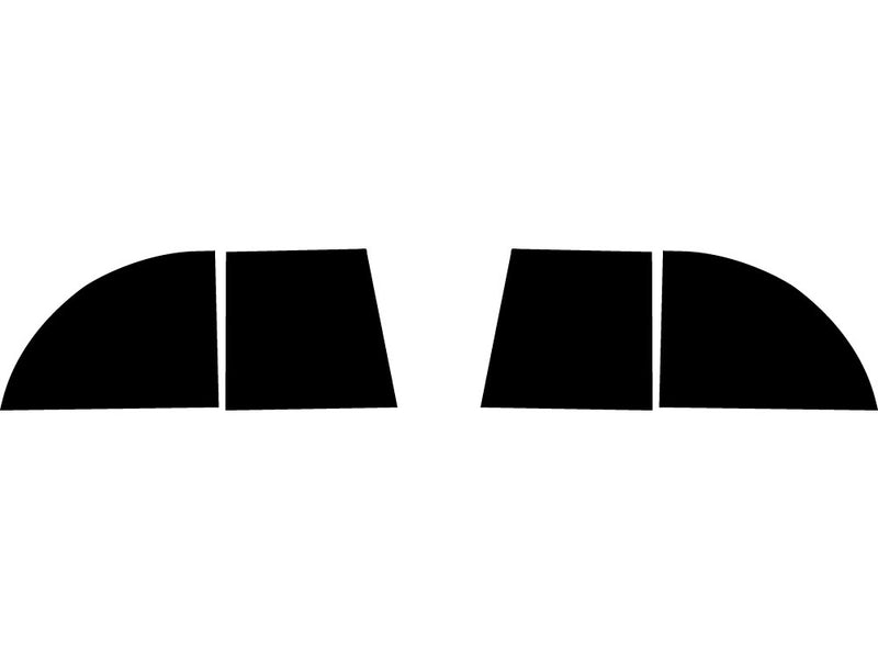 9-5 (sedan) Precut Tail Light Tint Diagram