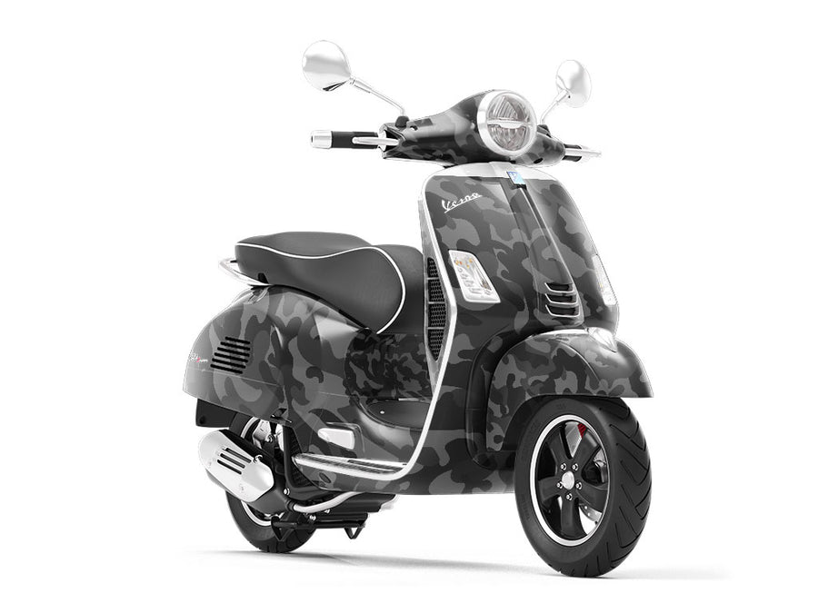 Sable Woodland Camouflage Vespa Scooter Wrap Film