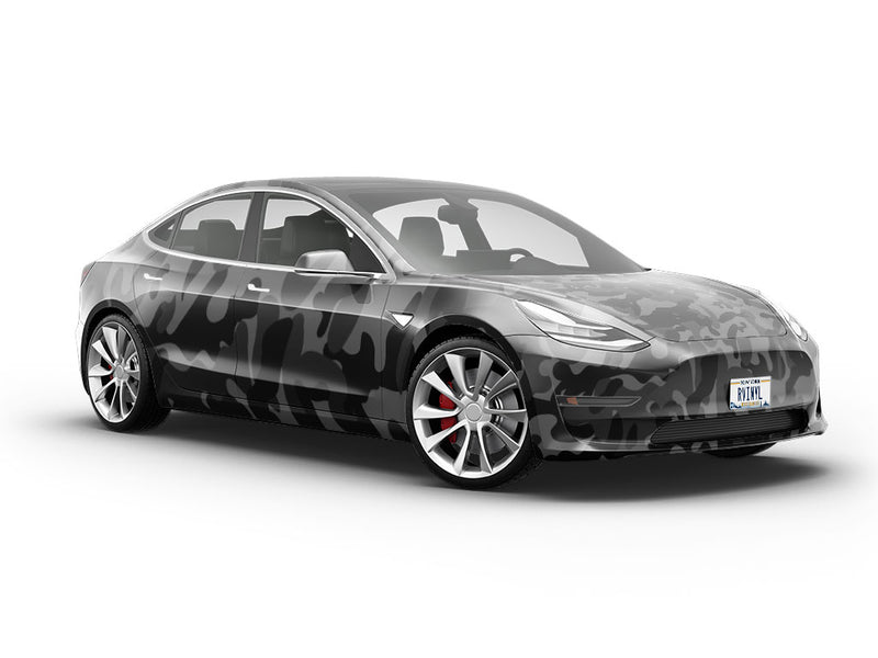 Sable Woodland Camouflage Vehicle Vinyl Wrap