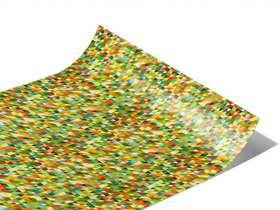 Safety First Mosaic Vinyl Wraps~Rwraps Series 914 Digitally Printed Vinyl Wrap~0