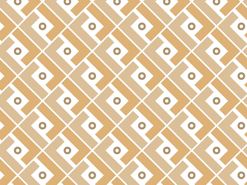 Saffron Squares Mosaic Vinyl Wrap Pattern~Rwraps Series 914 Digitally Printed Vinyl Wrap~0