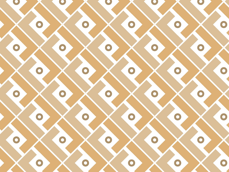Saffron Squares Mosaic Vinyl Wrap Pattern~Rwraps Series 914 Digitally Printed Vinyl Wrap~0