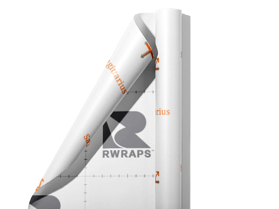 Sagittarius Swords Astrology Wrap Film Sheets~Rwraps Series 914 Sagittarius Swords Astrology Scrolled Sheet~3