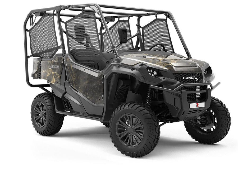 Saint Laurent-Black Marble Utility Vehicle Vinyl Wrap