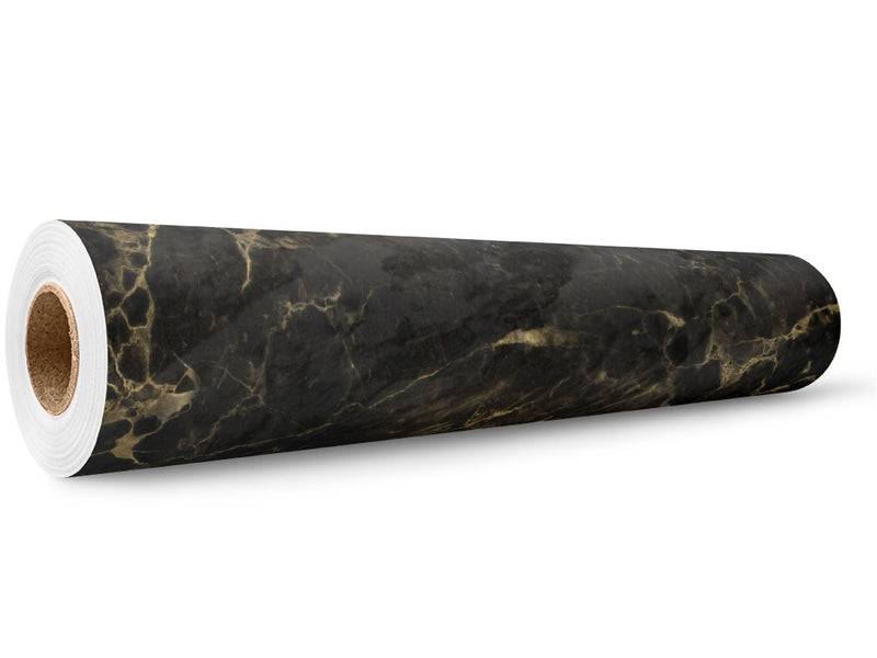 Saint Laurent-Black Marble Wrap Film Wholesale Roll~Rwraps Series 914 Digitally Printed Vinyl Roll~5
