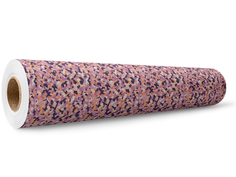 Salmon Sprinkle Camouflage Wrap Film Wholesale Roll~Rwraps Series 914 Digitally Printed Vinyl Roll~5
