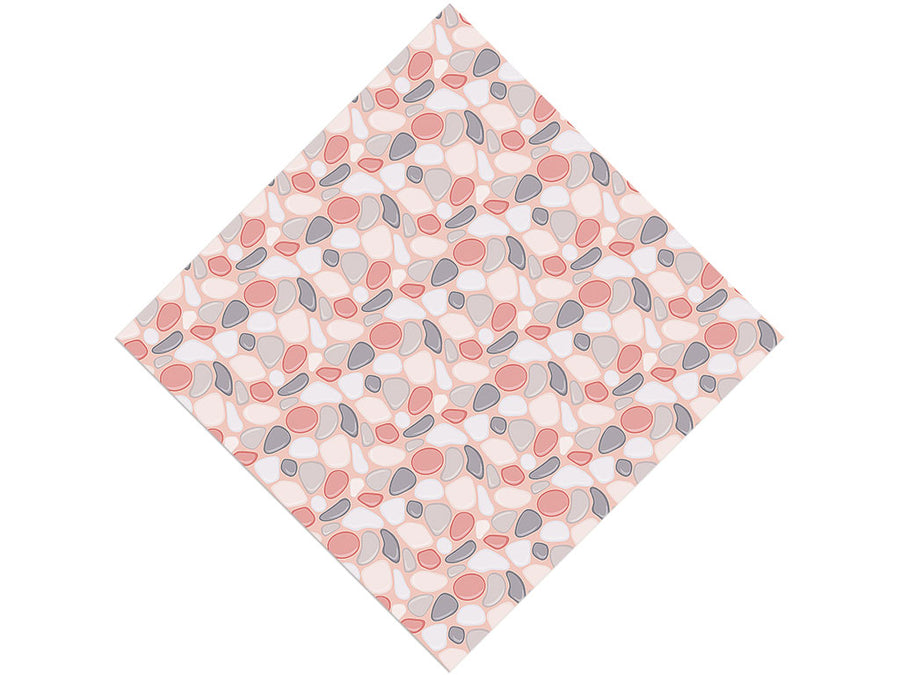 Salmon Stream Cobblestone Vinyl Wrap Pattern