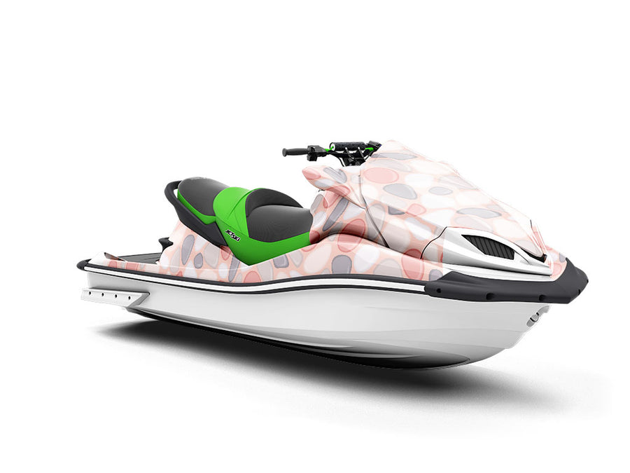 Salmon Stream Cobblestone Jet Ski Vinyl Customized Wrap