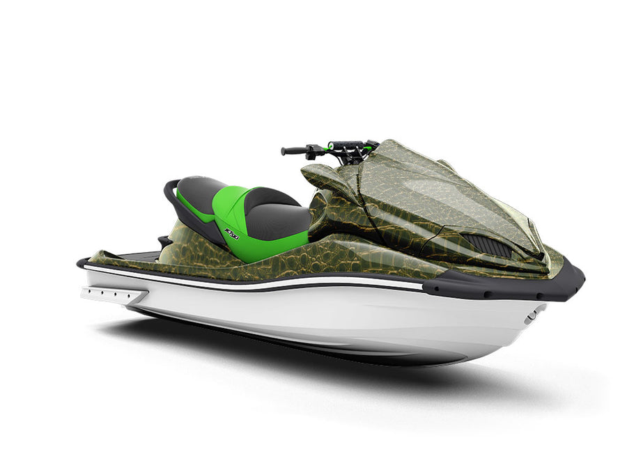 Saltwater Crocodile Jet Ski Vinyl Customized Wrap