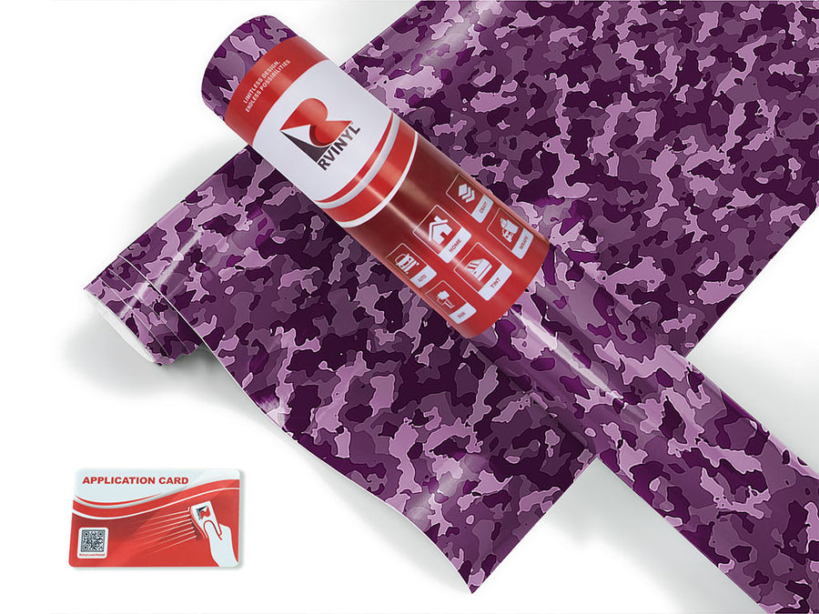 sangria multicam camouflage Craft Vinyl Roll