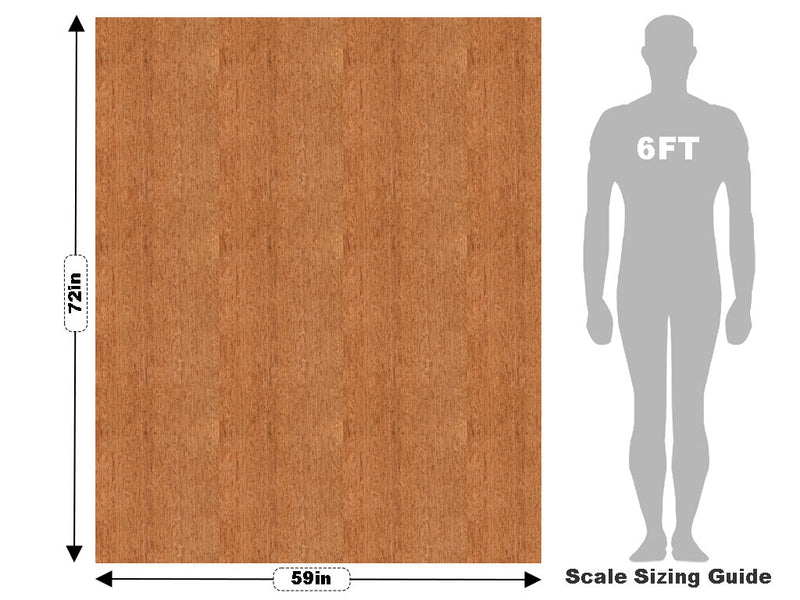 Sapele Woodgrain Vehicle Wrap Scale~Rwraps Series 914 Sapele Woodgrain Measurements~2