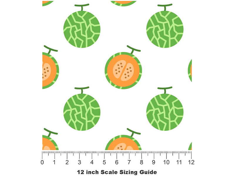 Sarahs Choice Fruit Vinyl Film Pattern Size 12 inch Scale~Rwraps Sarahs Choice Fruit Sizing Chart~2