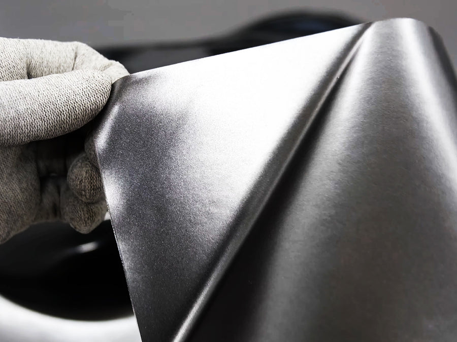 Rwraps Satin Metallic Gunsmoke Gray~Rwraps Satin Metallic Gunsmoke Gray Vinyl Liner~1