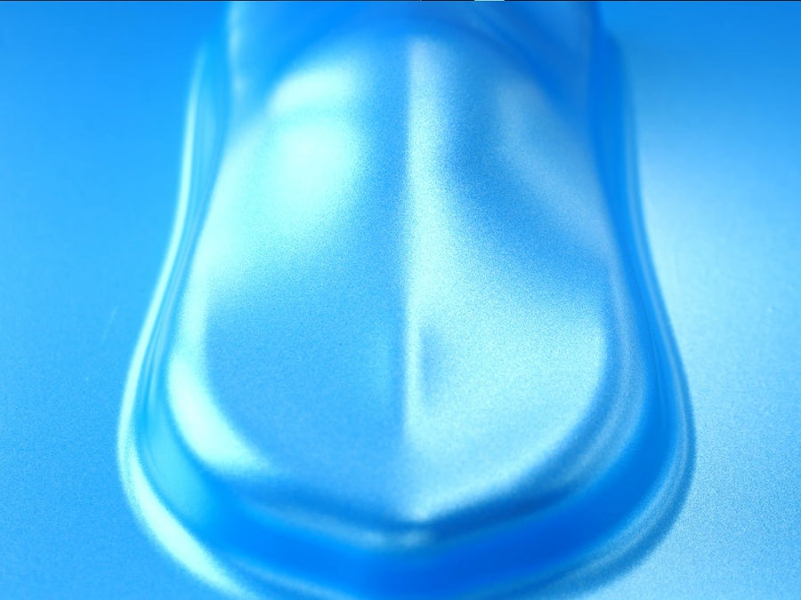 Rwraps Satin Metallic Ocean Blue Speed Shape