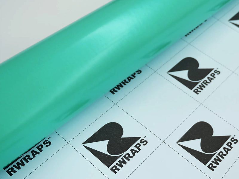 Rwraps Satin Metallic Turquoise Film~Rwraps Satin Metallic Turquoise Vinyl Roll~1