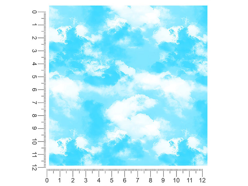 satisfying spring sky 1ft x 1ft Craft Sheets