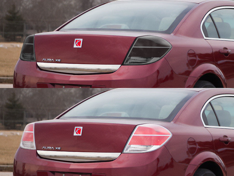 aura Before and After Smoked Taillights