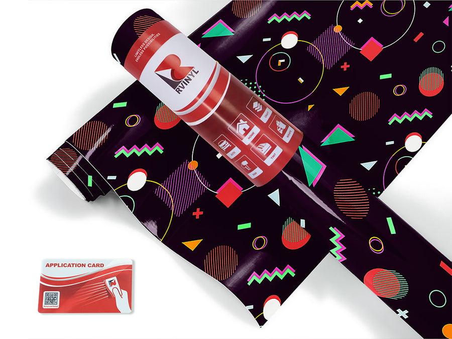 saturn scout abstract geometric Craft Vinyl Roll