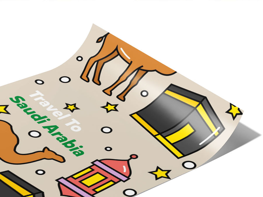 Saudi Citizens Animal Vinyl Wraps~Rwraps Series 914 Digitally Printed Vinyl Wrap~0