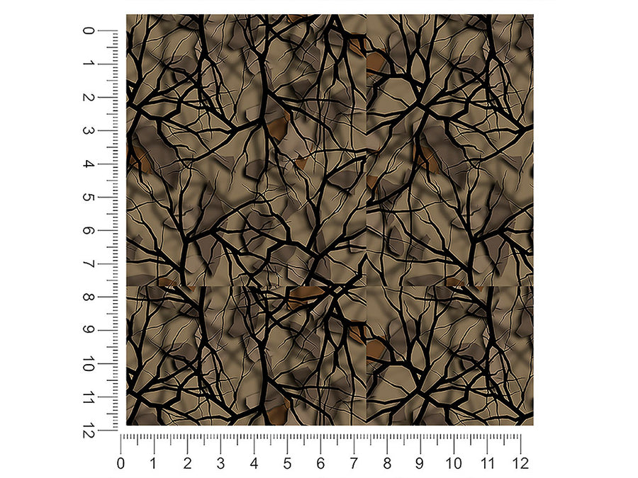 savage fall camouflage 1ft x 1ft Craft Sheets