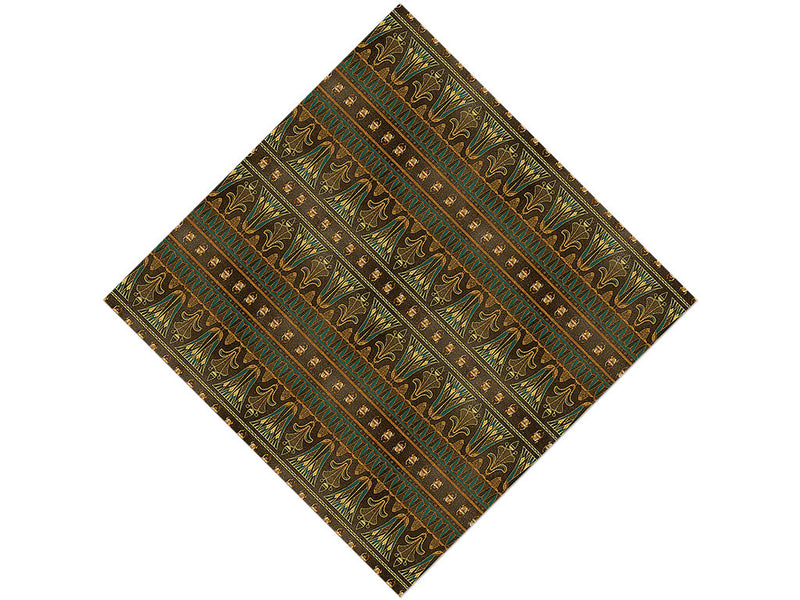 Scarab Wall Egyptian Vinyl Wrap Pattern