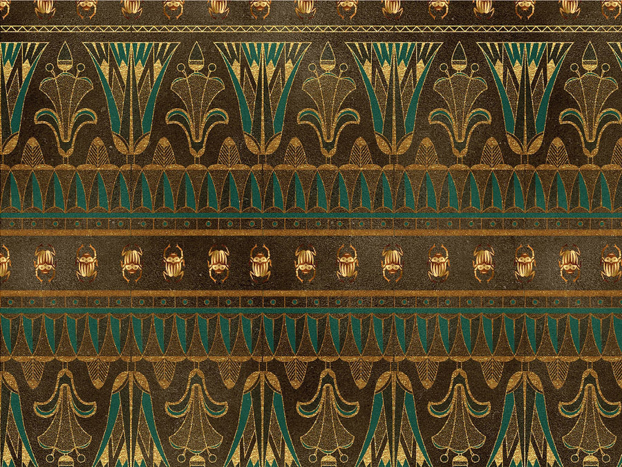 Scarab Wall Egyptian Vinyl Wrap Pattern~Rwraps Series 914 Digitally Printed Vinyl Wrap~0