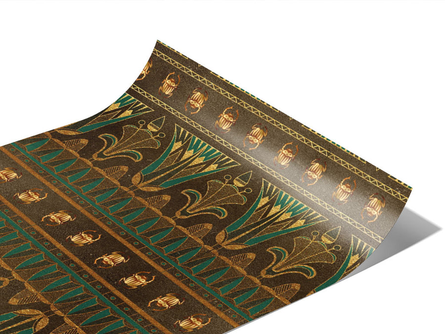 Scarab Wall Egyptian Vinyl Wraps~Rwraps Series 914 Digitally Printed Vinyl Wrap~0