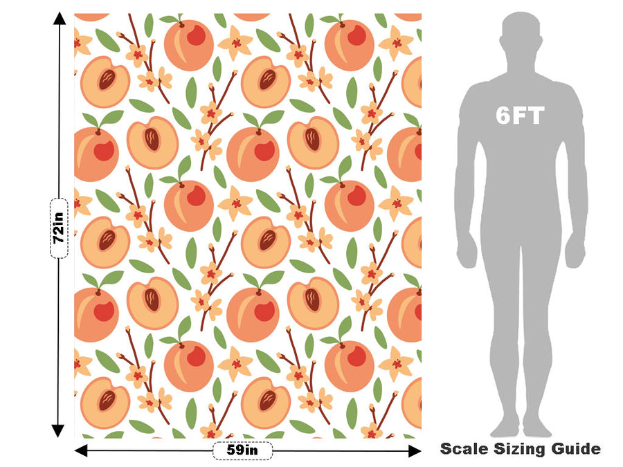 Scarlet Prince Fruit Vehicle Wrap Scale~Rwraps Series 914 Scarlet Prince Fruit Measurements~1