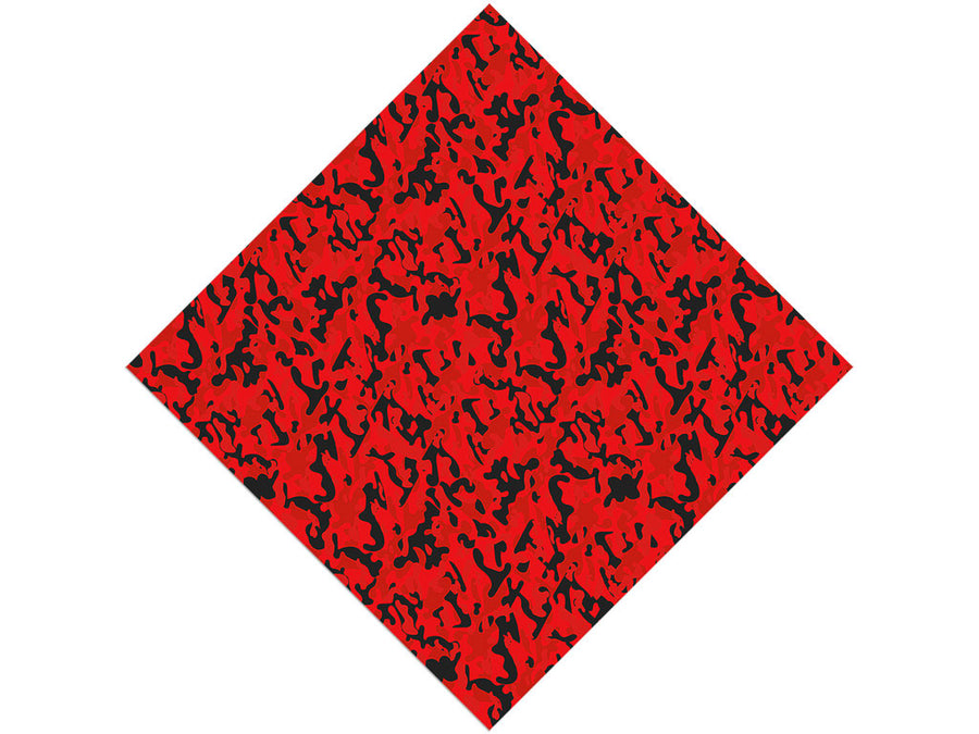Scarlet Woodland Camouflage Vinyl Wrap Pattern