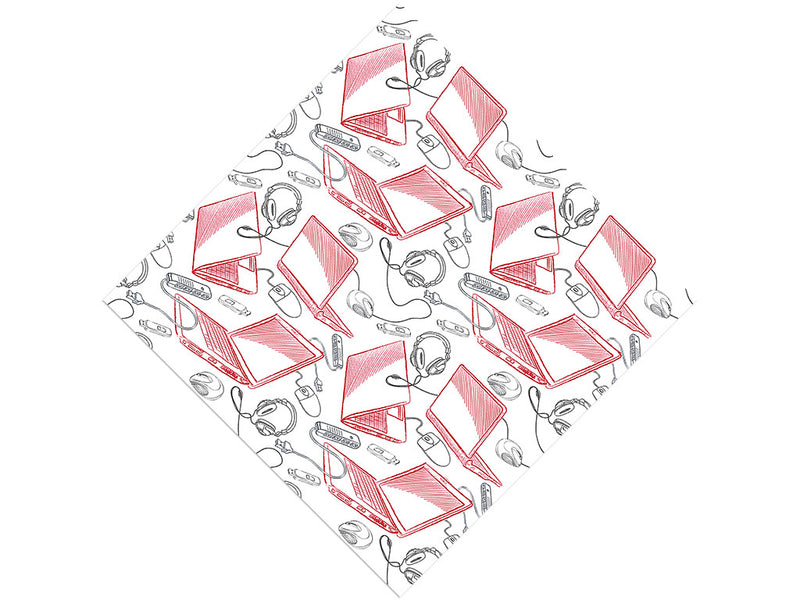 School Notebook Technology Vinyl Wrap Pattern~Rwraps Series 914 Digitally Printed Vinyl Wrap~0