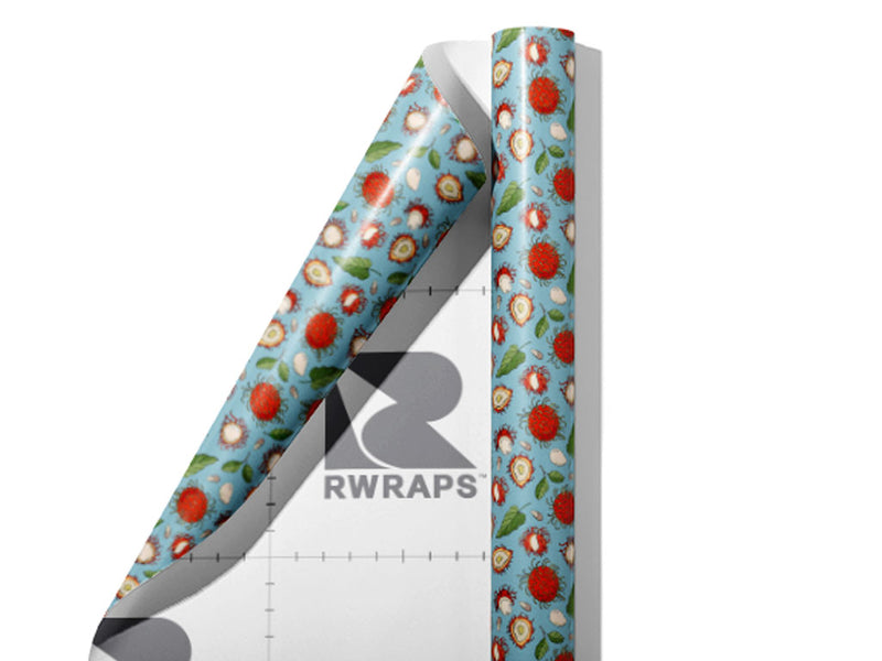 Schoolboy Variety Fruit Wrap Film Sheets~Rwraps Series 914 Schoolboy Variety Fruit Scrolled Sheet~3