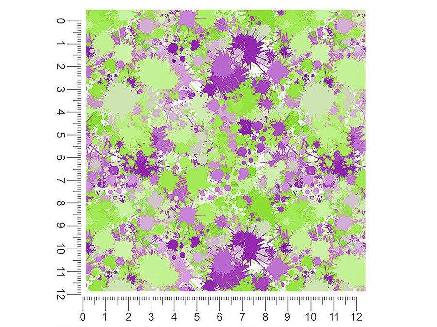 science and visions paint splatter 1ft x 1ft Craft Sheets