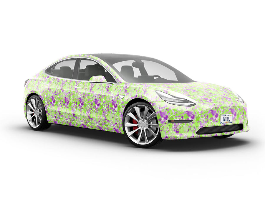 Science and Visions Paint Splatter Vehicle Vinyl Wrap