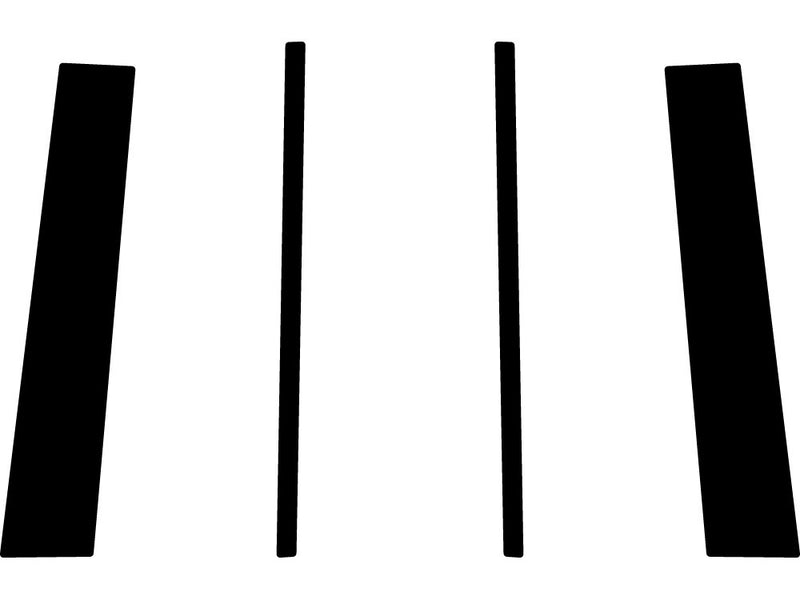 scion tc 2011-2016 Carbon Fiber Pillar Trim Diagram