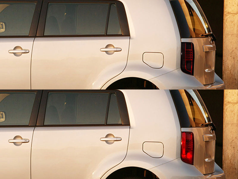 xb Before and After Smoked Taillights