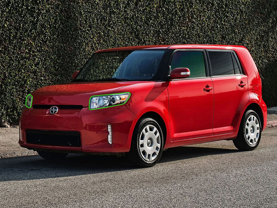 scion xb 2011-2015 Headlight Protection Installation Location