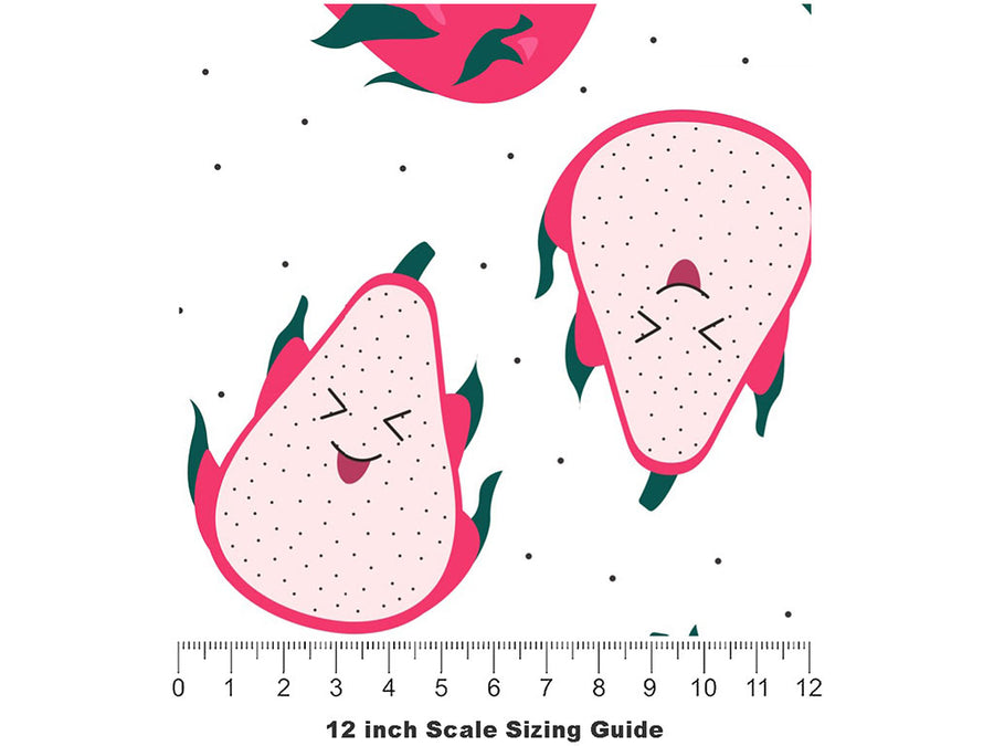 Scoop Me Up Fruit Vinyl Film Pattern Size 12 inch Scale~Rwraps Scoop Me Up Fruit Sizing Chart~2