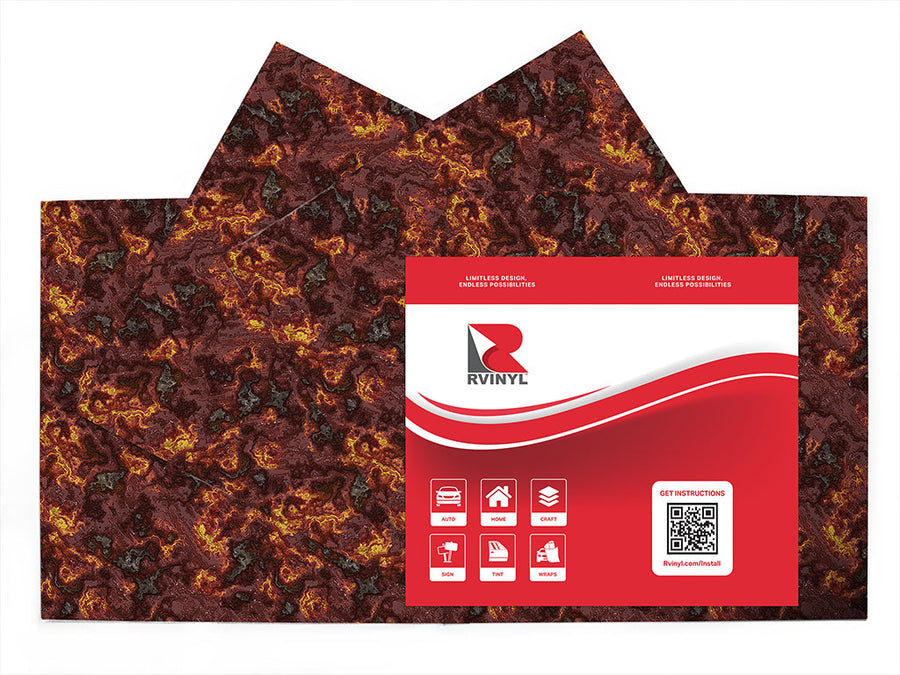 scoria rock lava Craft Vinyl Sheet Pack