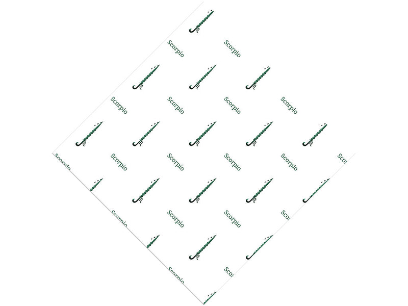 Scorpio Swords Astrology Vinyl Wrap Pattern