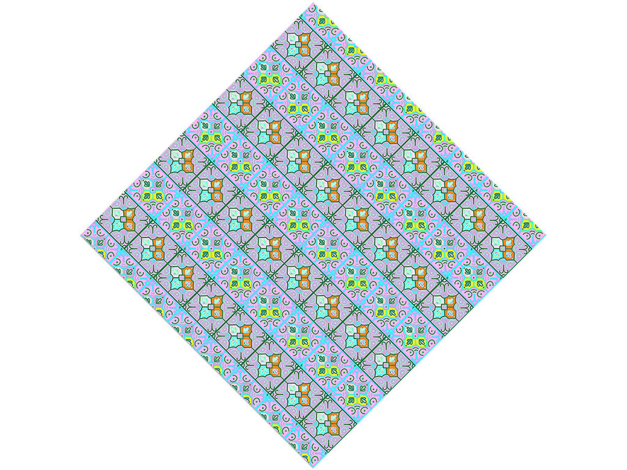 Scorpionflower Tile Vinyl Wrap Pattern