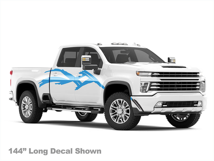 Scratches Truck Custom Vehicle Graphic