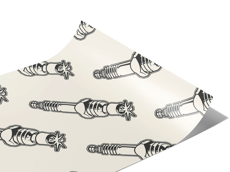 Screw Loose Cars Vinyl Wraps~Rwraps Series 914 Digitally Printed Vinyl Wrap~0