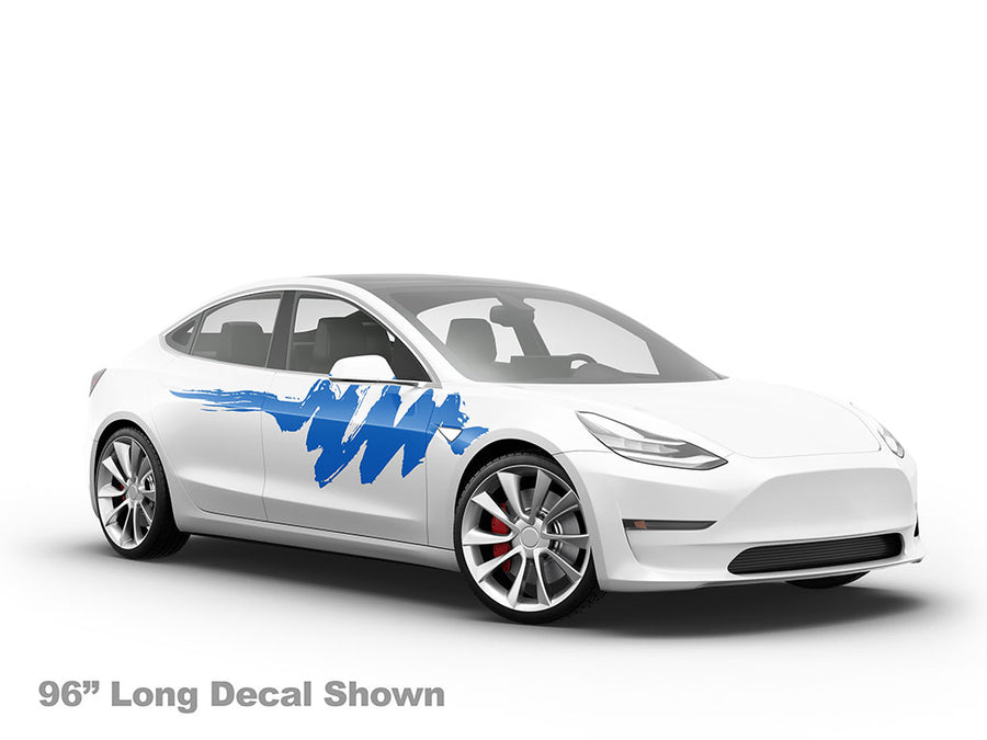 Scribbles Car Sticker Body Graphic