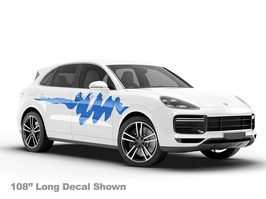 Scribbles SUV Custom Body Graphic