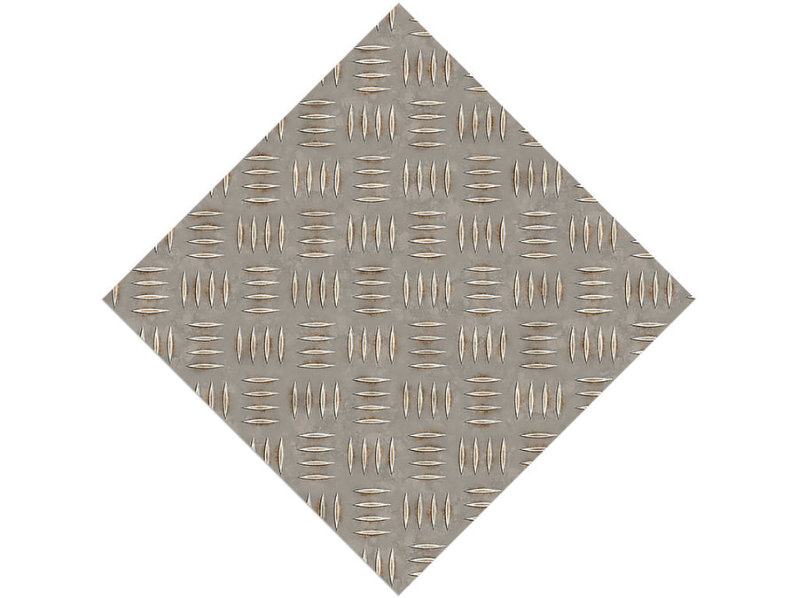 Scuffed Lug Diamond Plate Series Custom Printed Wrap Film