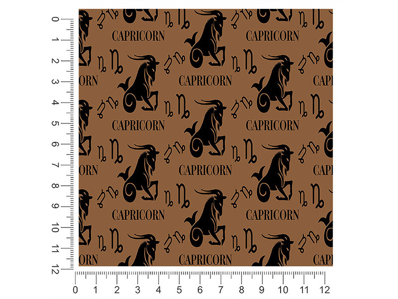 sea goats astrology 1ft x 1ft Craft Sheets