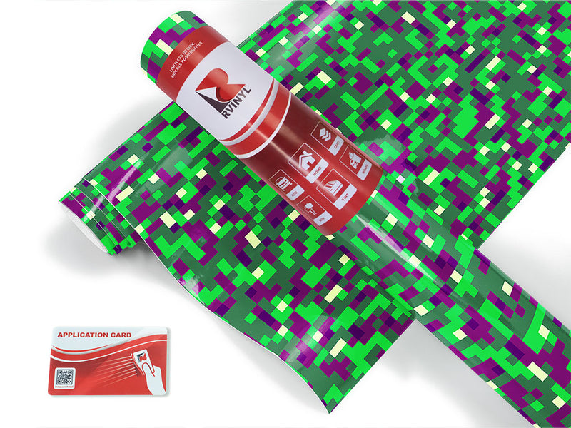 sea monster pixel Craft Vinyl Roll