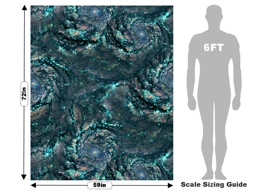 Sea Swirl Science Fiction Vehicle Wrap Scale~Rwraps Series 914 Sea Swirl Science Fiction Measurements~1